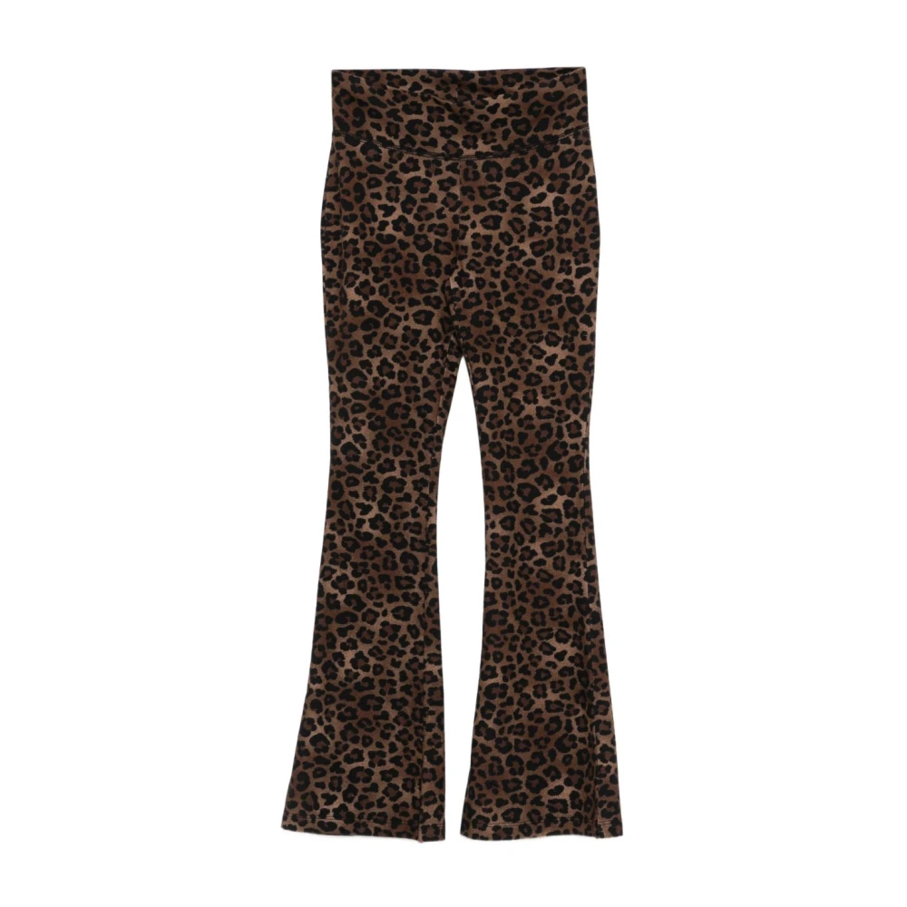 Mc2 Saint Barth Girls Brown Trousers