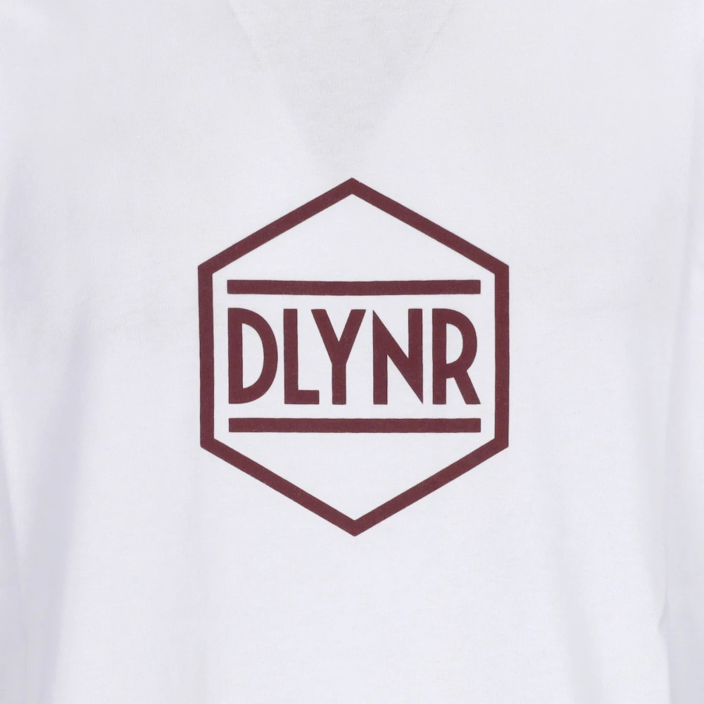 Dolly Noire Witte Logo Tee Korte Mouw T-shirt White Heren