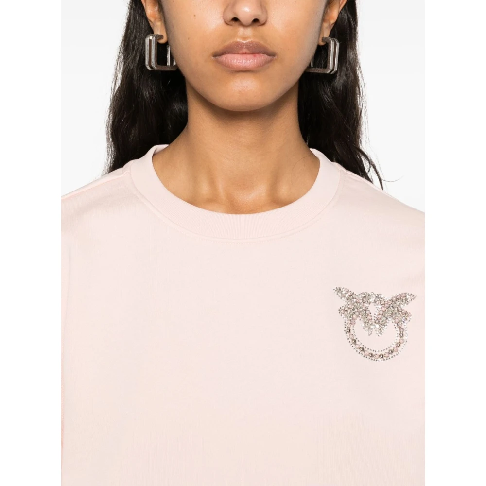 pinko Stijlvolle Roze Sweaters Pink Dames