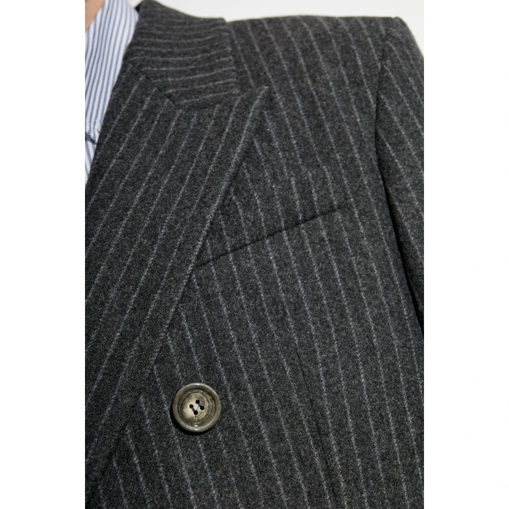 Ami Paris Dubbelrijige blazer Black Heren
