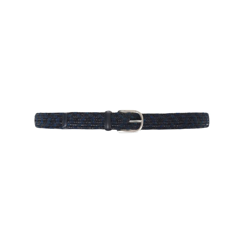 Orciani Blauwe Accessoires Riem Aw24 Blue Heren