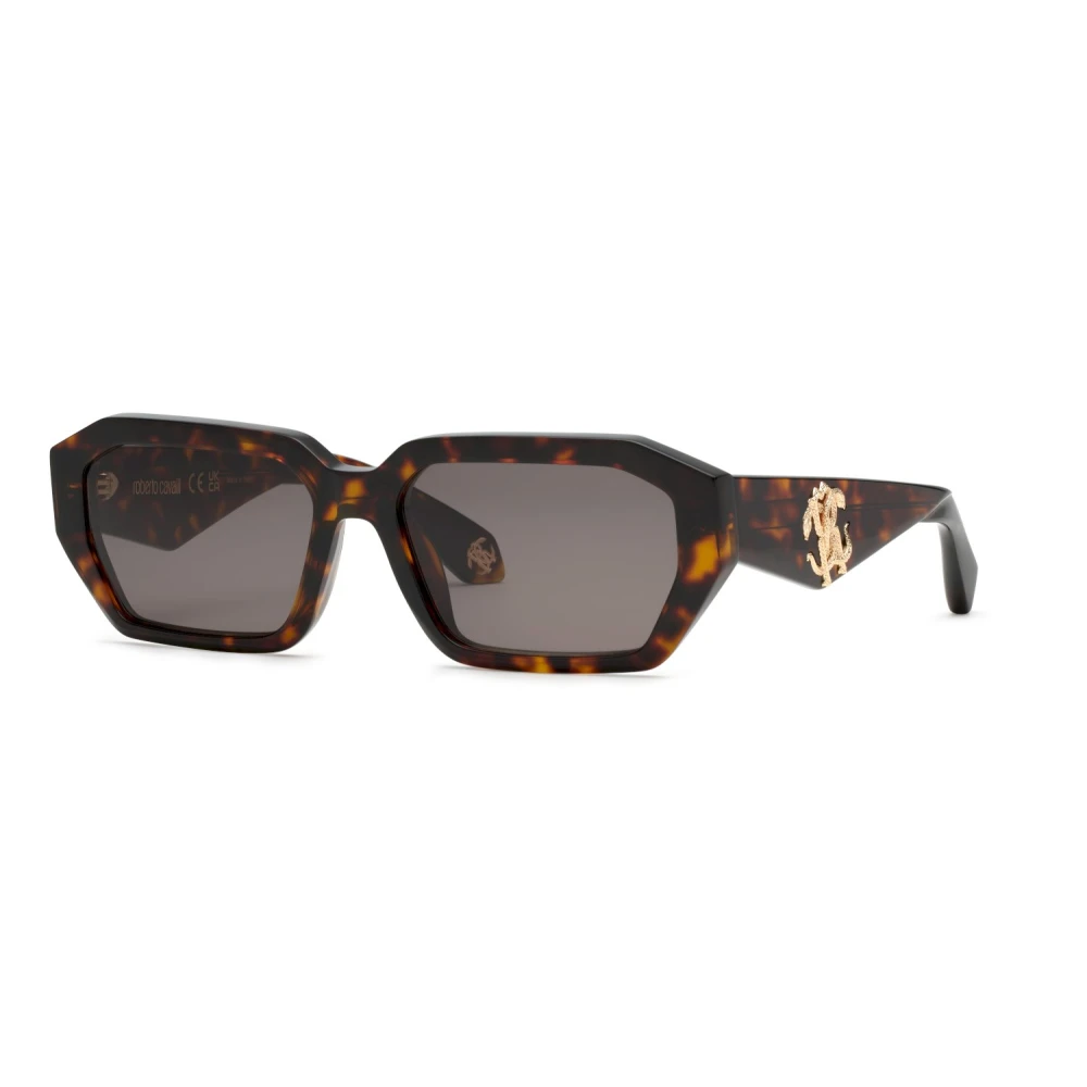 Roberto Cavalli Women's Brown Sunglasses, 57 Mm, Square Sunglasses