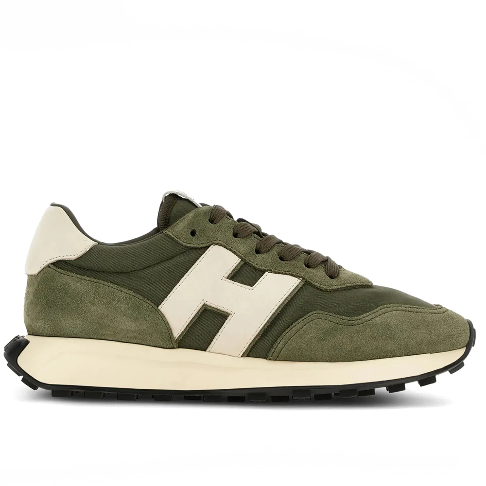 Hogan Men's Green Sneakers, 9 Uk, H601 Trainers