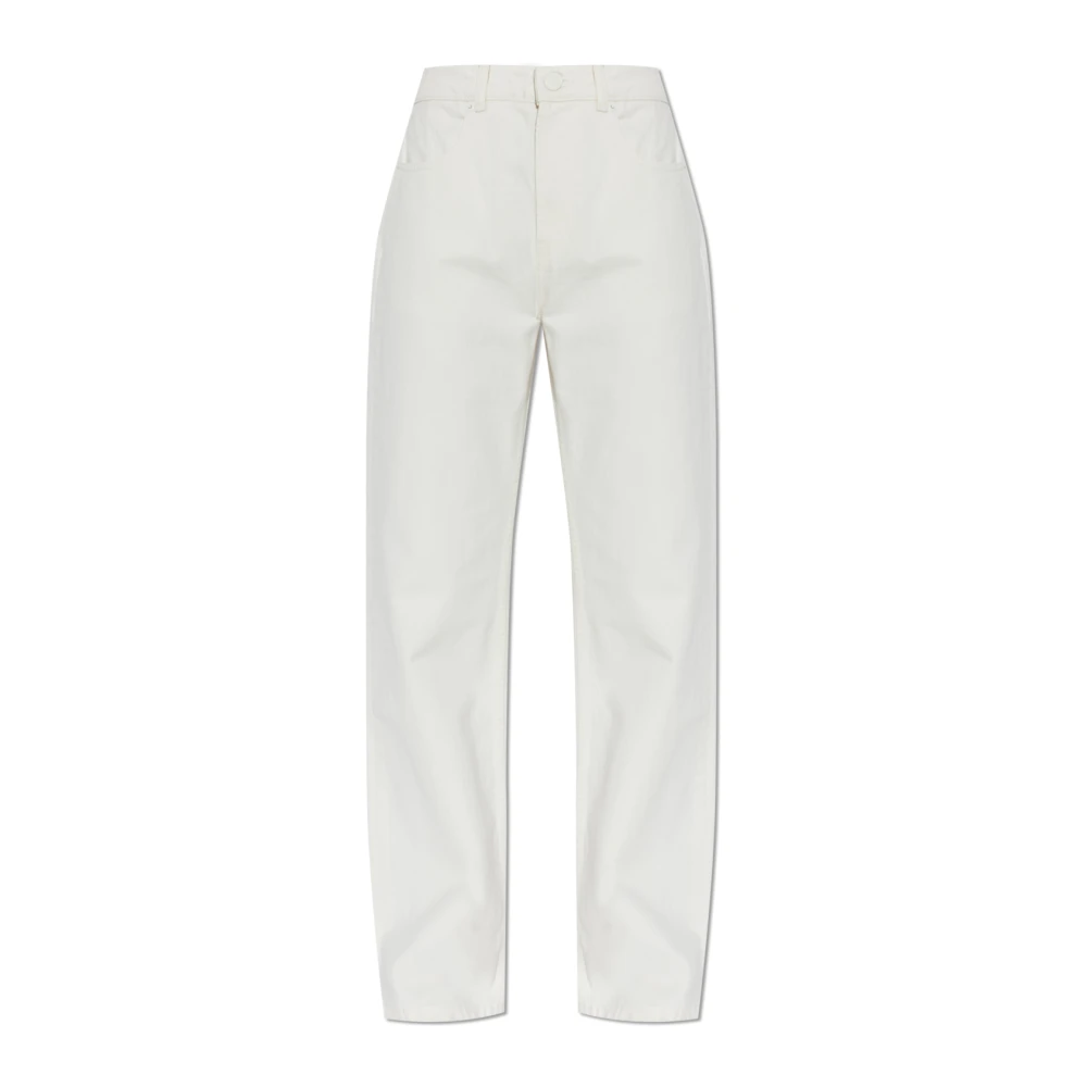 Ami Paris Donna Bianco Jeans, W27, New,