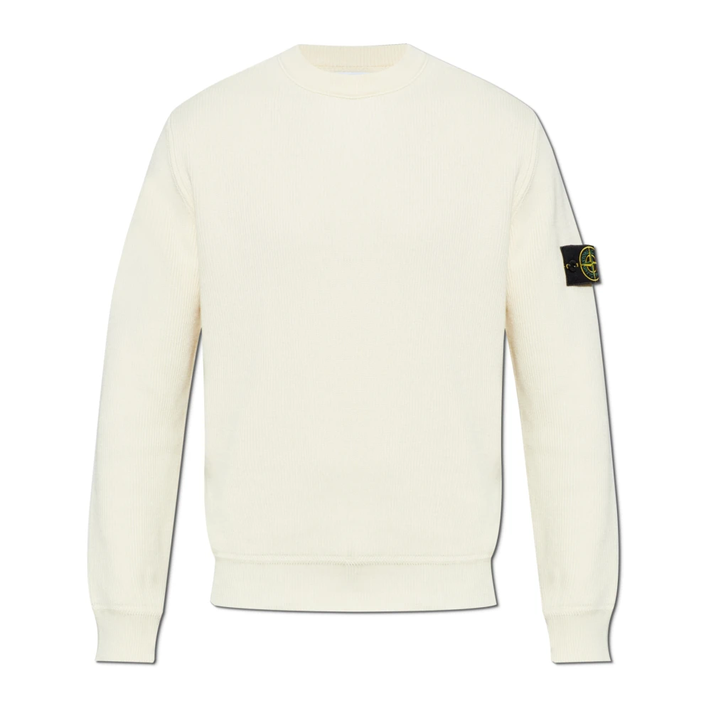 Stone Island Trui met logo Beige Heren