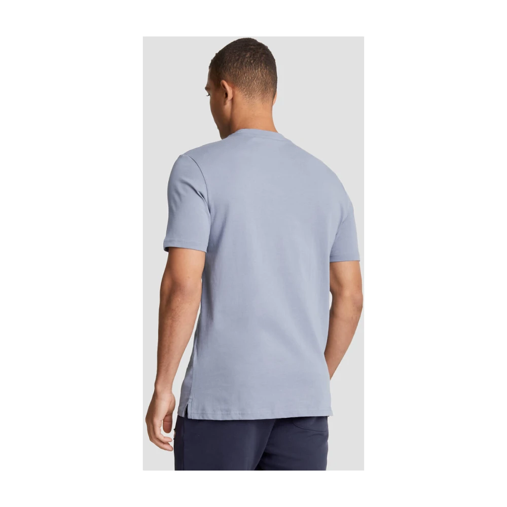 Lyle & Scott Korte Mouw T-shirt Ts2141V Blue Heren