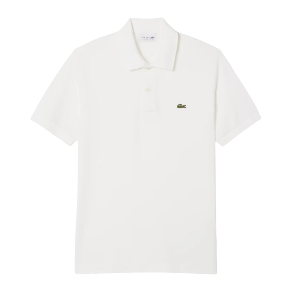 Lacoste Men's White Polo Shirts, L, Polo L.12.12 Light