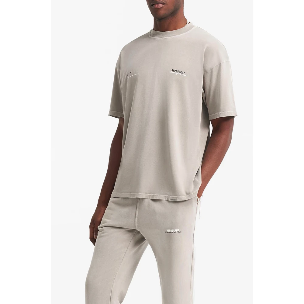 Represent Patron Of The Club T-Shirt Beige Heren