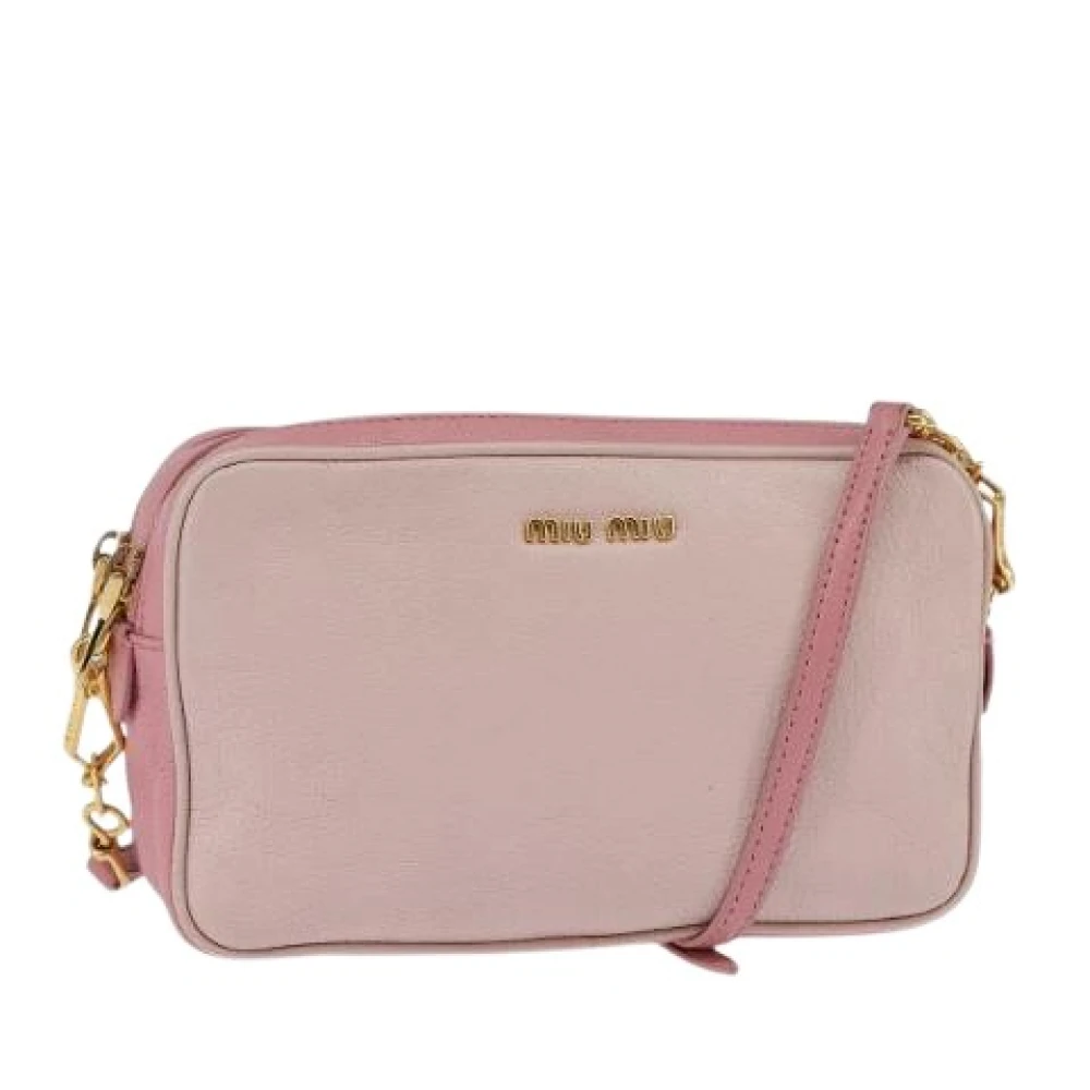Pre-owned > Pre-owned Bags > Pre-owned Cross Body Bags - - Miu Miu Pre-owned - Modalova