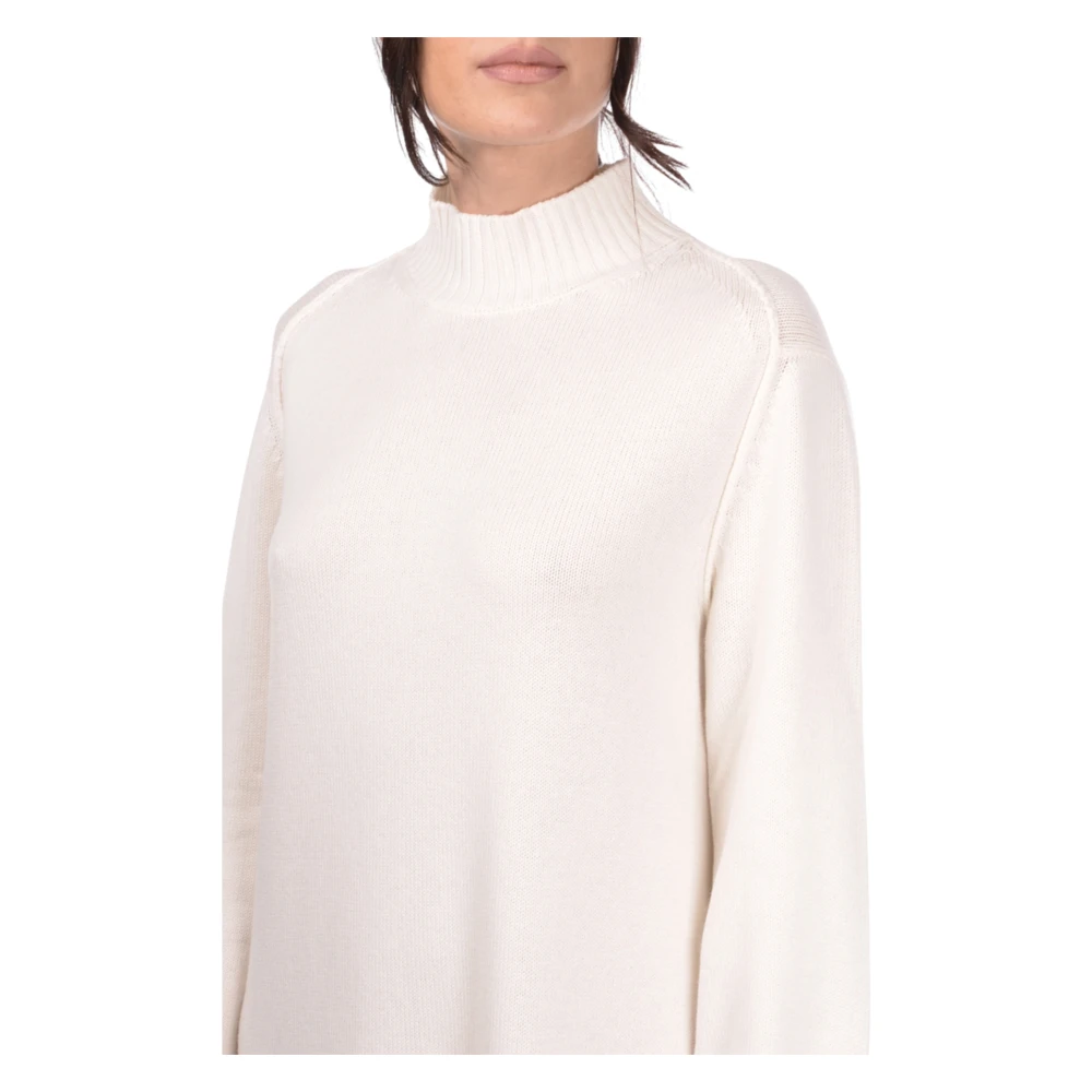 Gran Sasso Elegante Jurk Abitino Beige Dames