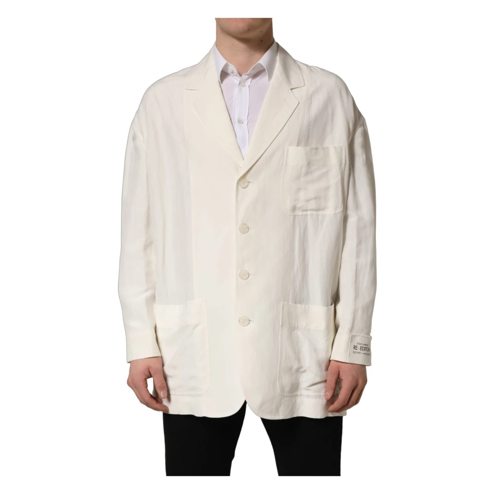 Dolce & Gabbana Men's White Blazer Suit - Blazers - M - Jackets
