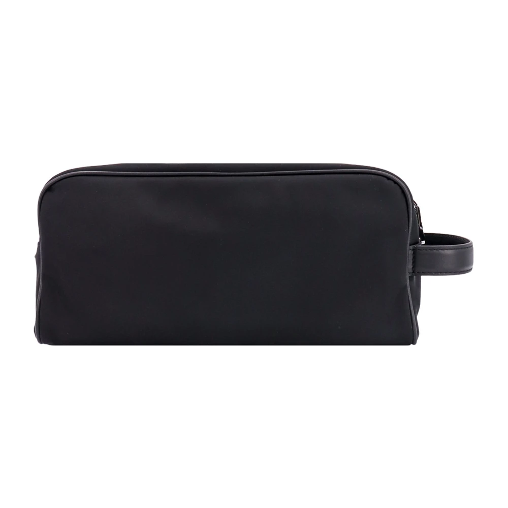 Dolce & Gabbana Luxe Leren Beauty Case Black Unisex