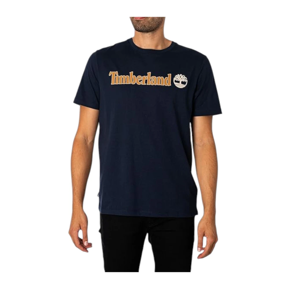 Timberland Korte Mouw Heren T-shirt Kennebec River Blue Heren