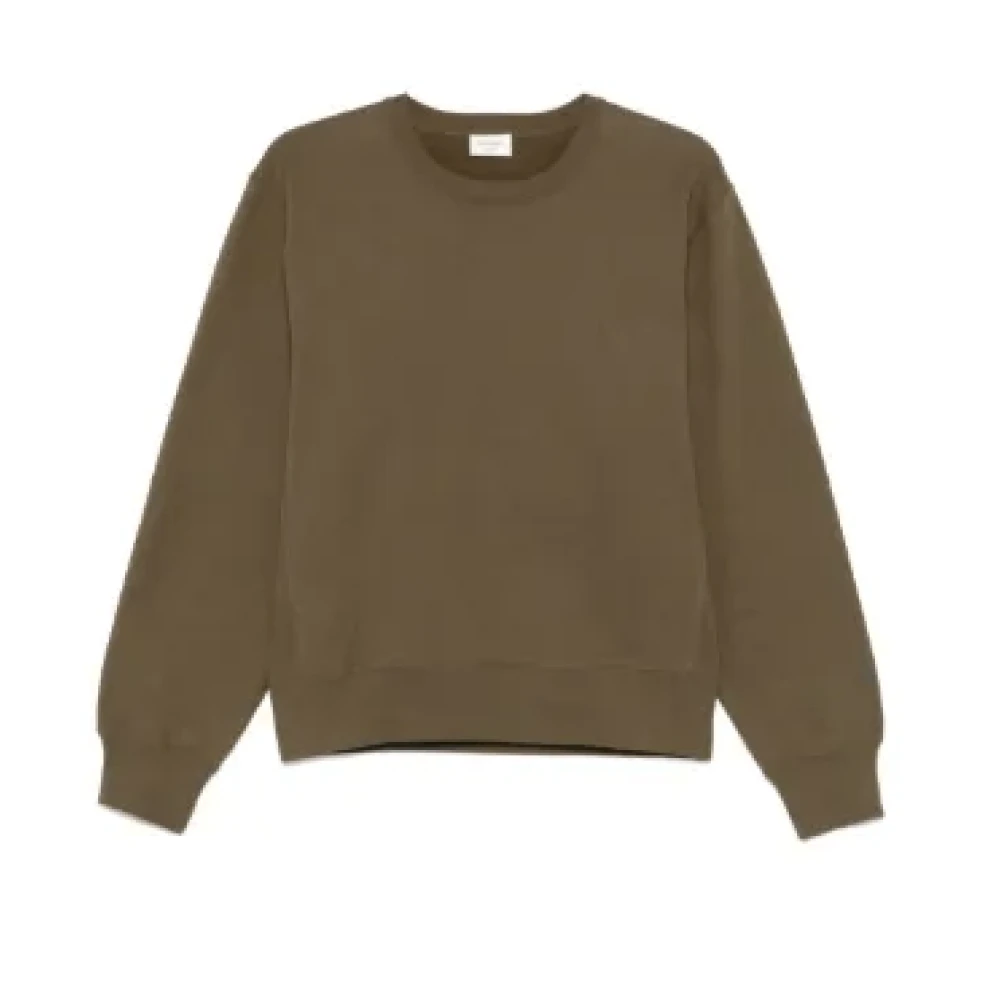 Saint Laurent Women's Green Embroidered Olive Sweatshirt - Sweatshirts - L - Sweatshirts & Hoodies