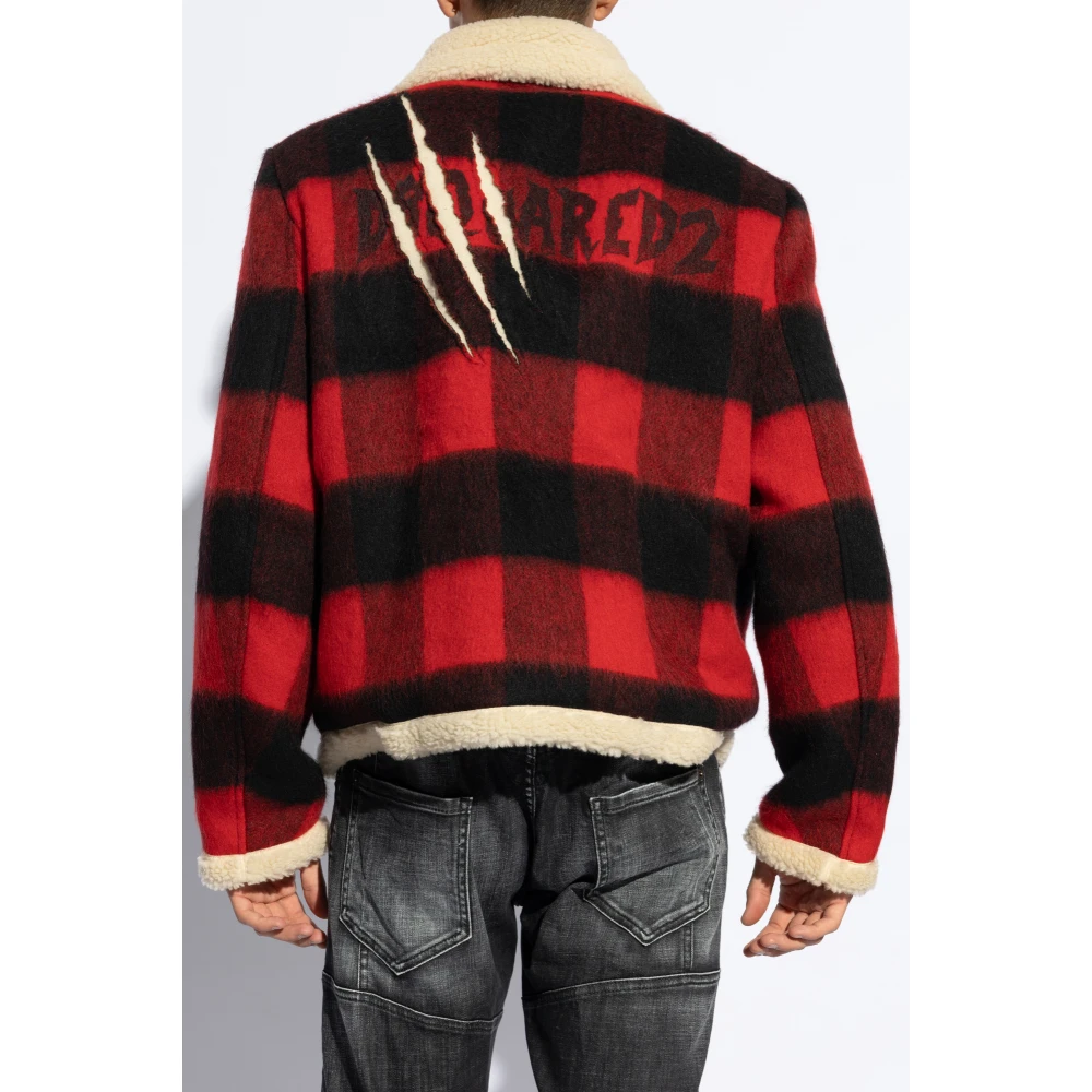 Dsquared2 Jas met ruitpatroon Multicolor Heren