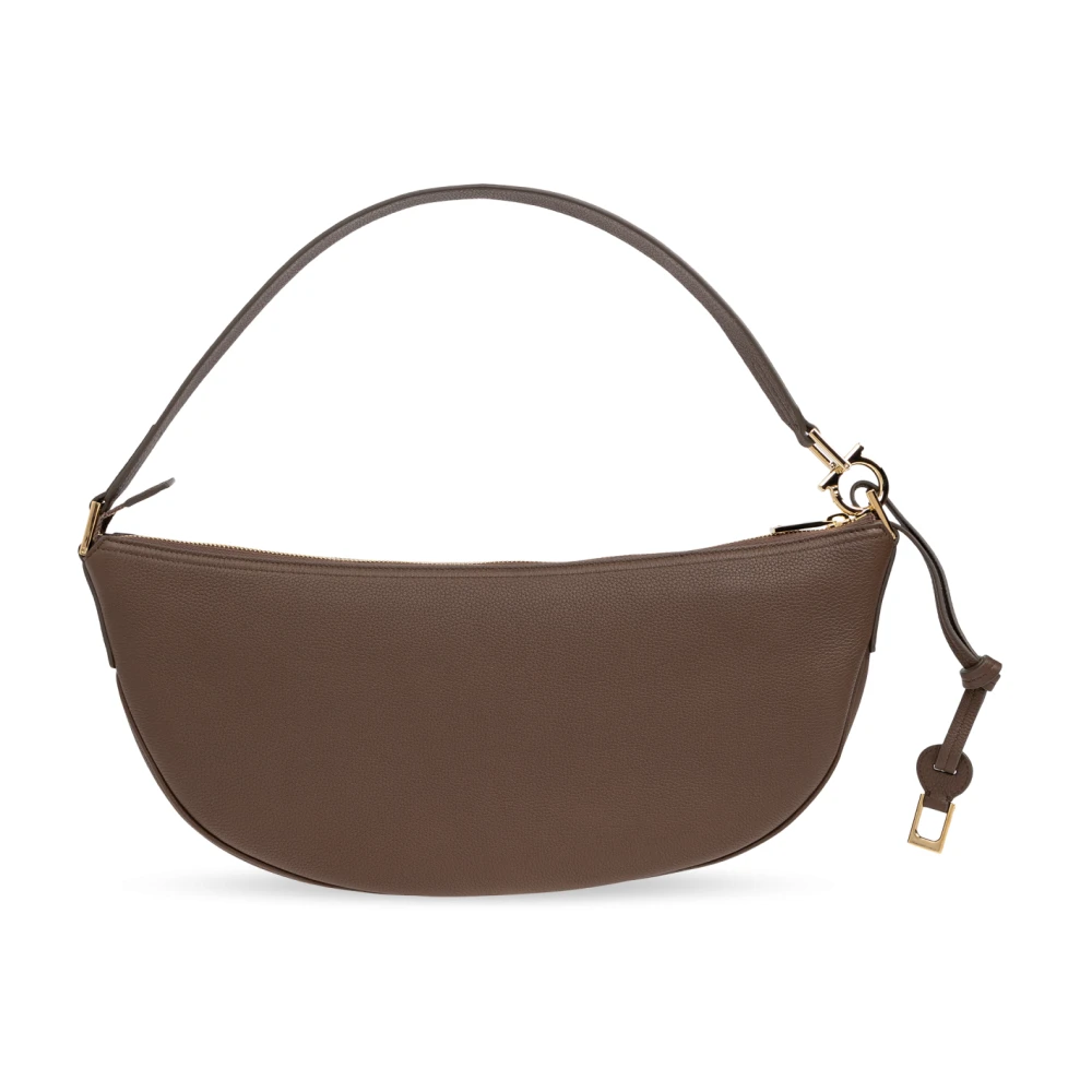Salvatore Ferragamo Schoudertas Brown Dames
