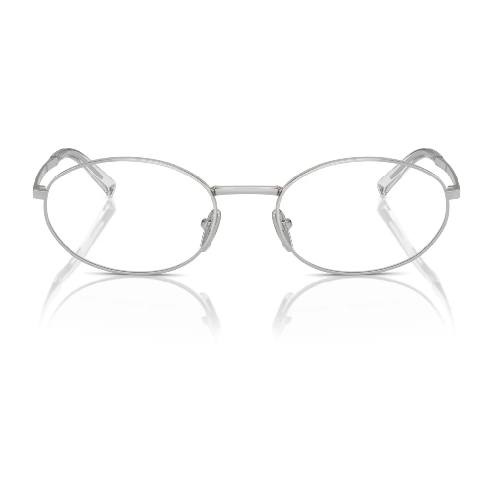 Prada Stijlvolle Bril in Zwart Gray Dames