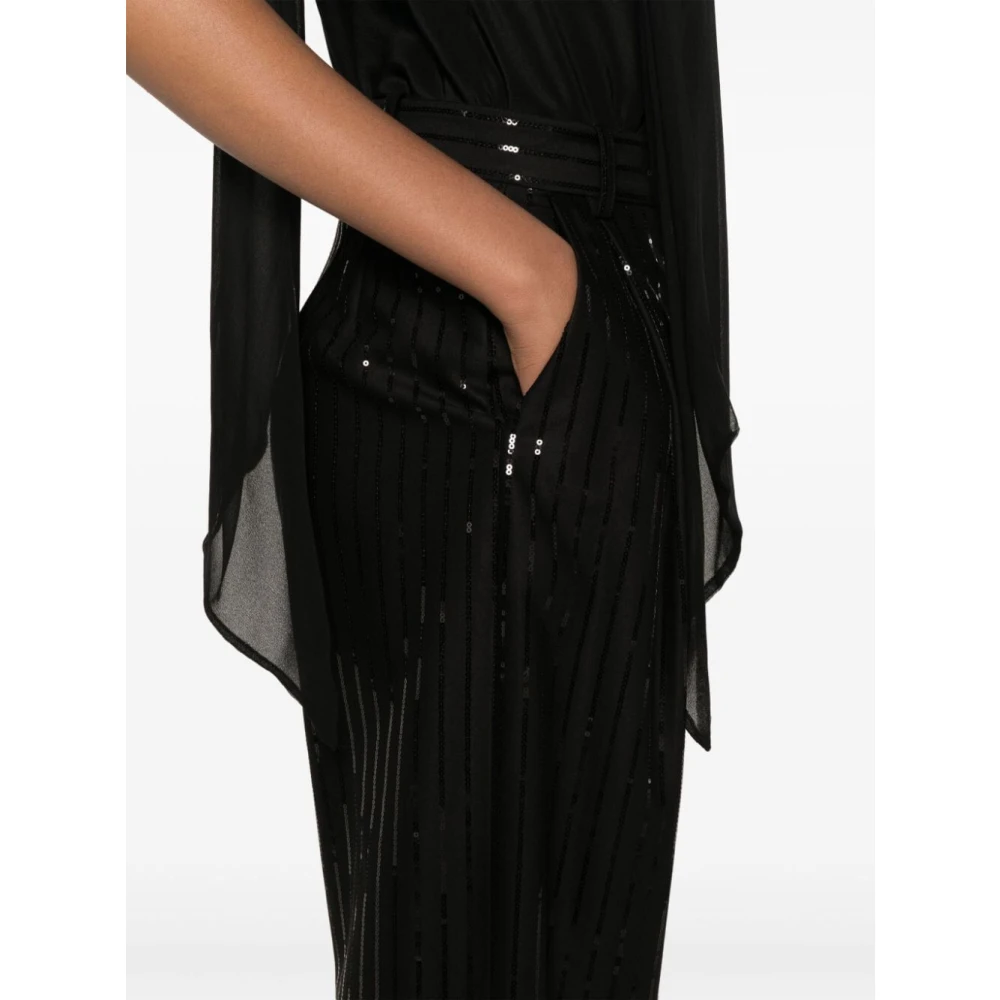 Ermanno Scervino Zwarte Broek Black Dames
