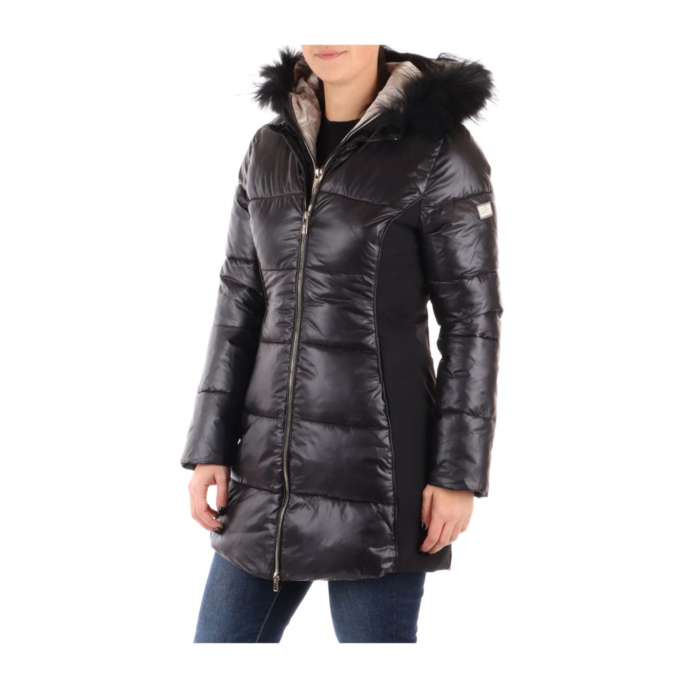 YES ZEE Zwarte Jassen voor Dames Black Dames