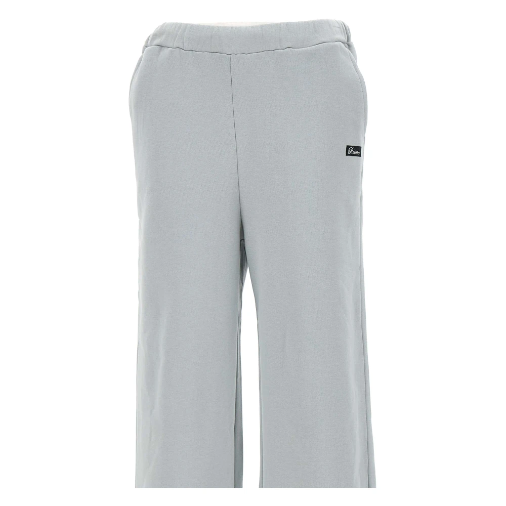 Rotate Birger Christensen Wijde broek Gray Dames