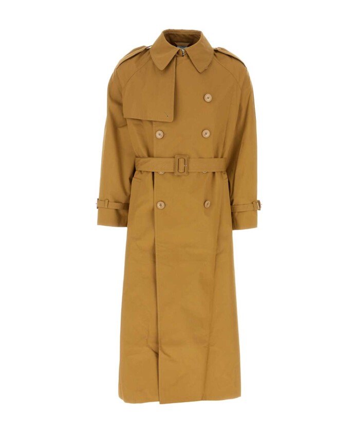 trench-coat-oversize-en-coton-ocre