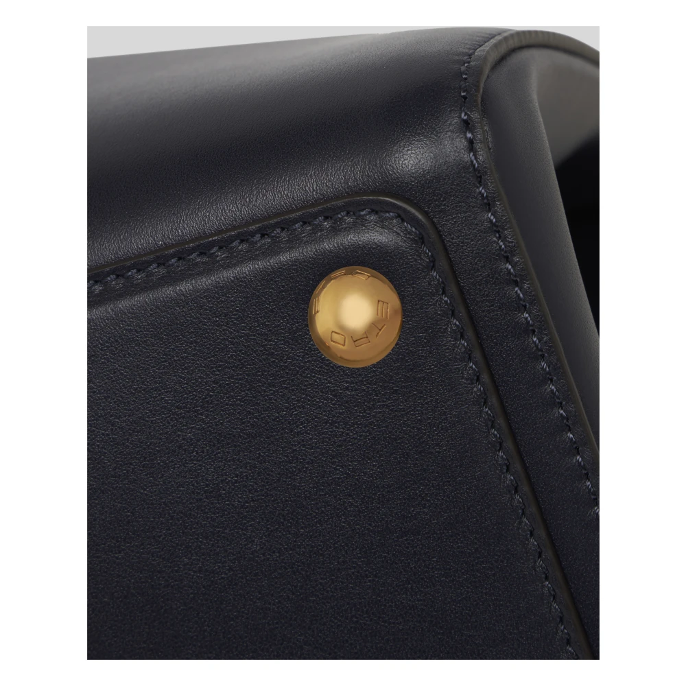ETRO Blauwe Leren Schoudertas Blue Dames