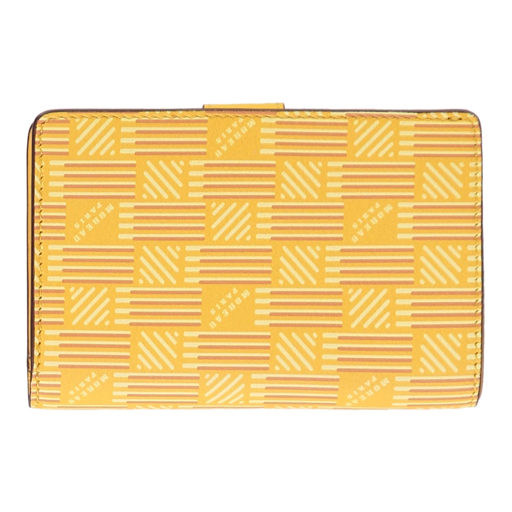 Moreau Paris Zippy Logo Flap Portemonnee Yellow Dames