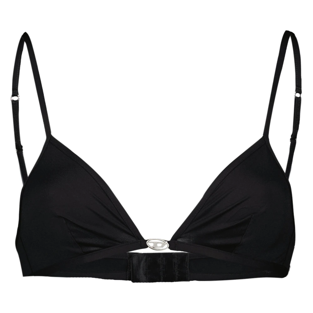 Diesel Louna-DNM Zwarte Beha Lente-Zomer 2025 Black Dames