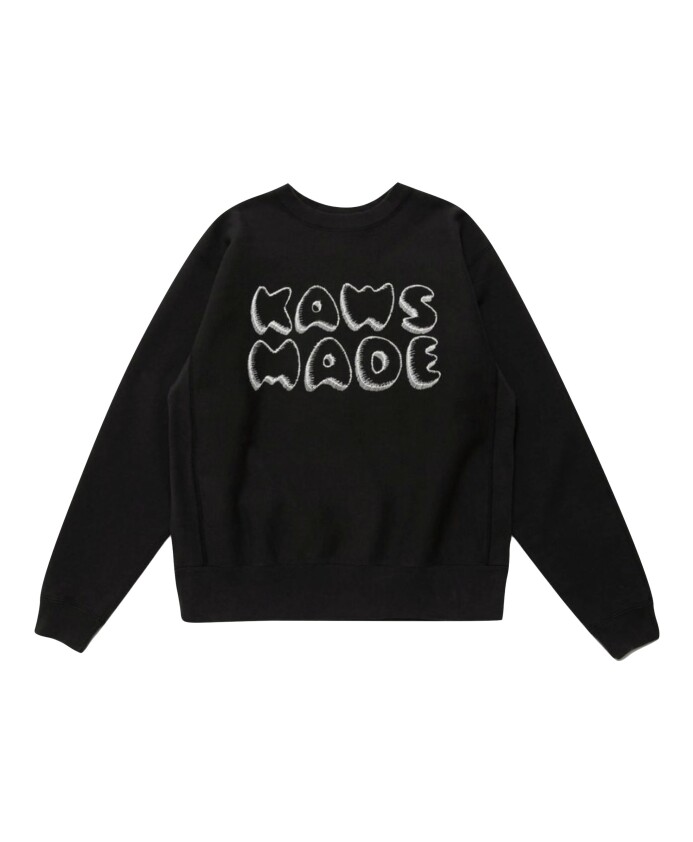 Limitierte Auflage Human Made Sweatshirt Schwarz | Kaws | Damen 
