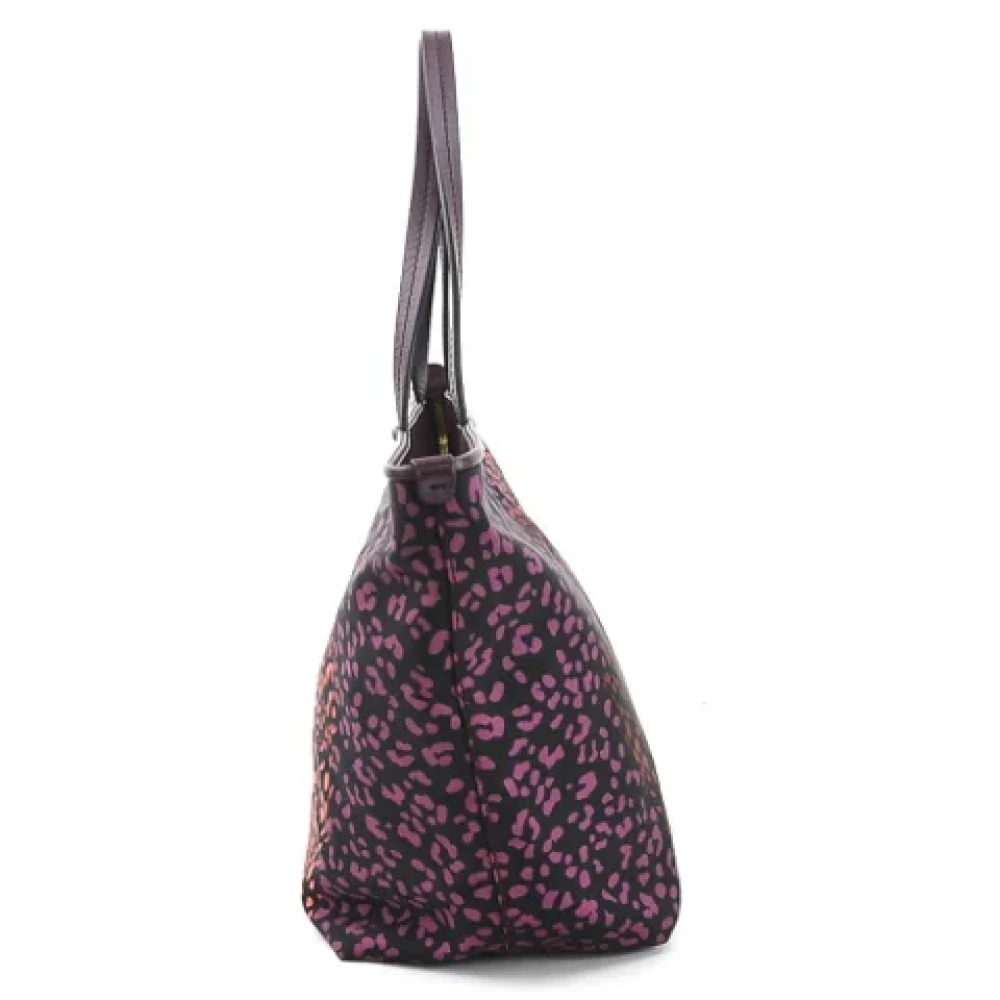 Salvatore Ferragamo Pre-owned Leather handbags Purple Dames