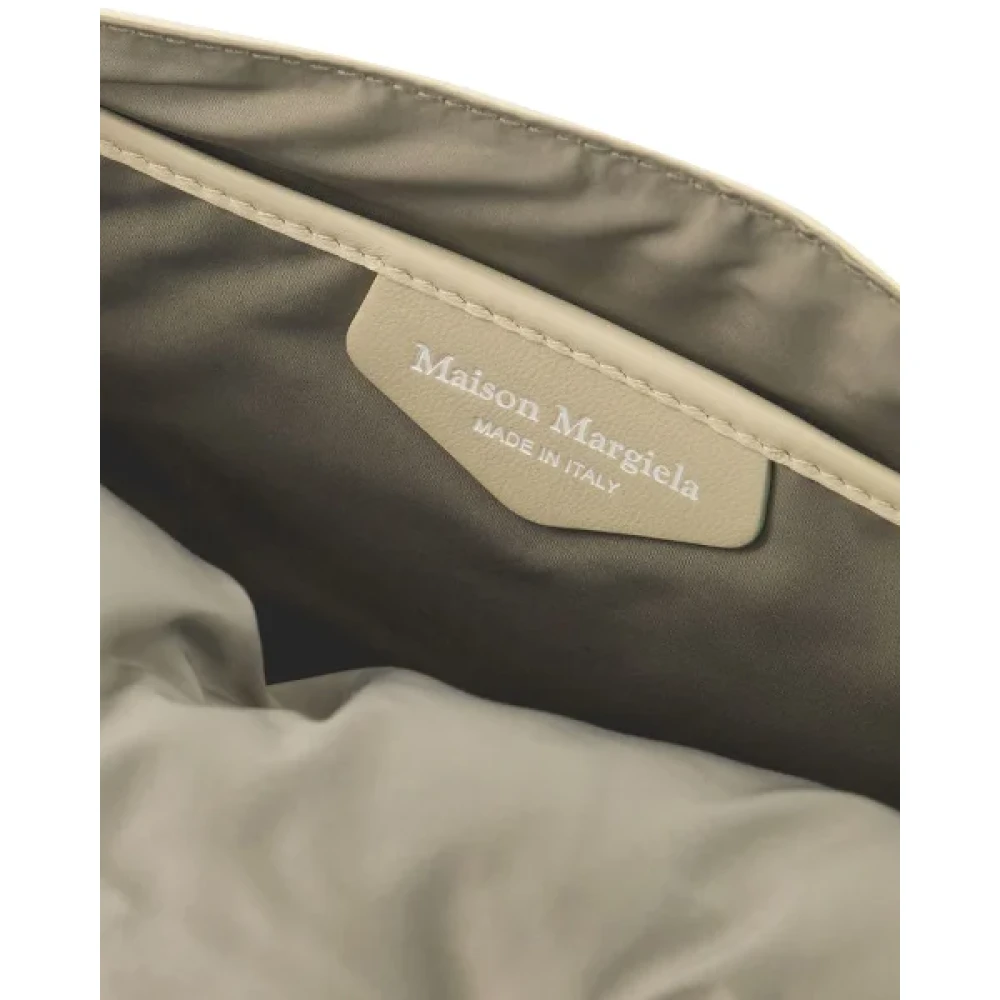 Maison Margiela Leather shoulder-bags Beige Dames
