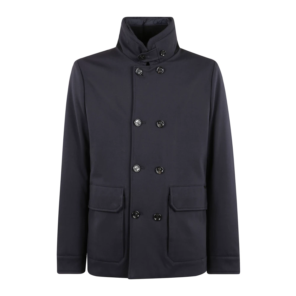 Moorer Stijlvolle buitenkleding jas Blue Heren