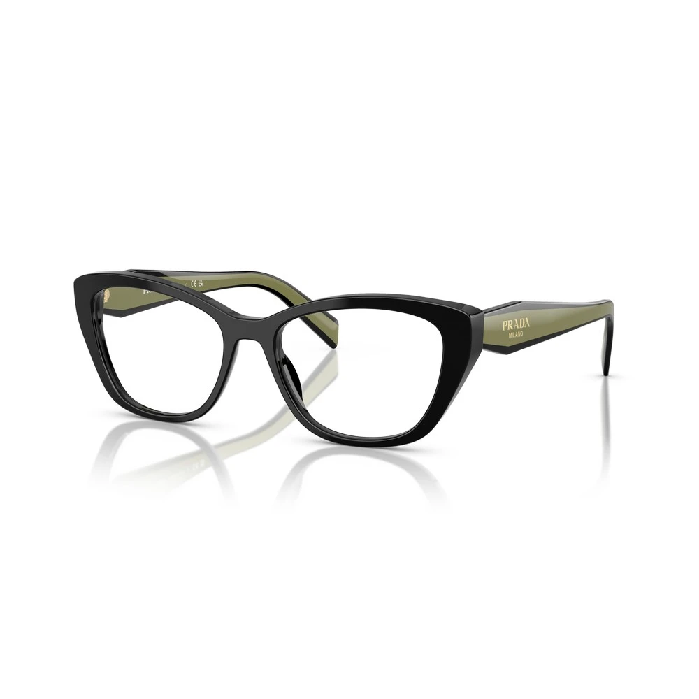 Prada Damen Transparent Pr 19Wv 03K1o1 Optische Fassungen Acetat Schwarz Cat Eye Normal - Bild 3