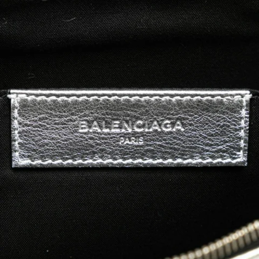 Balenciaga Vintage Pre-owned Leather balenciaga-bags Gray Dames
