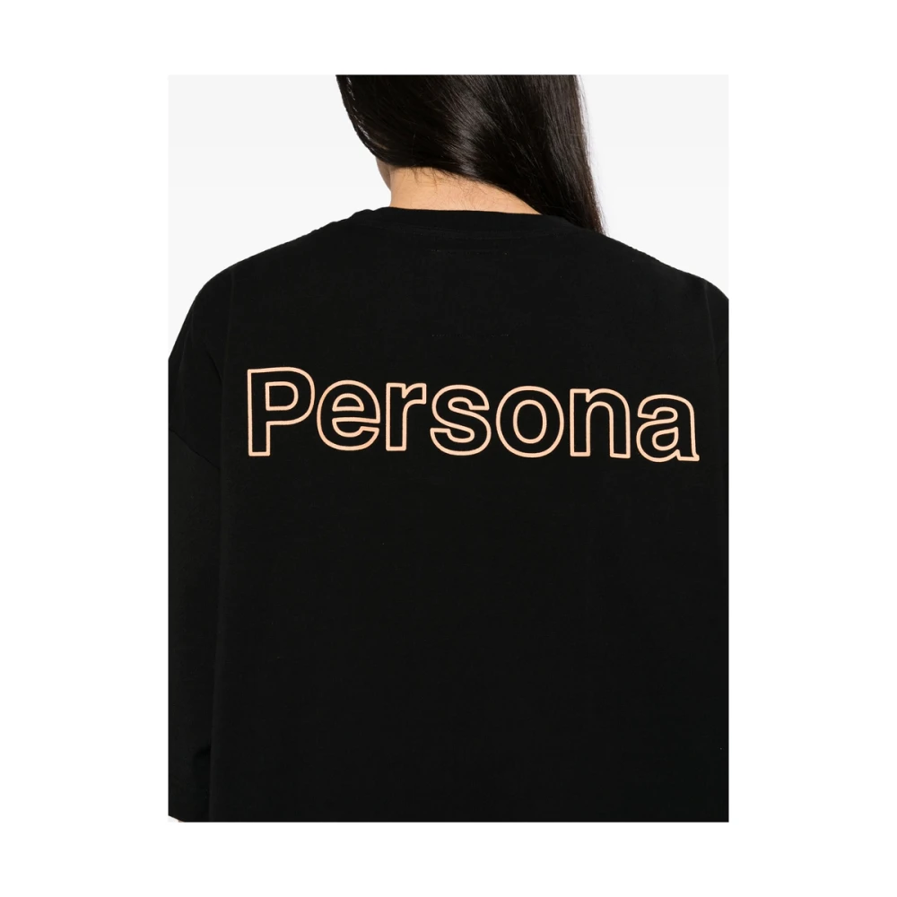 Mihara Yasuhiro Zwart Crew Neck T-shirt Black Heren