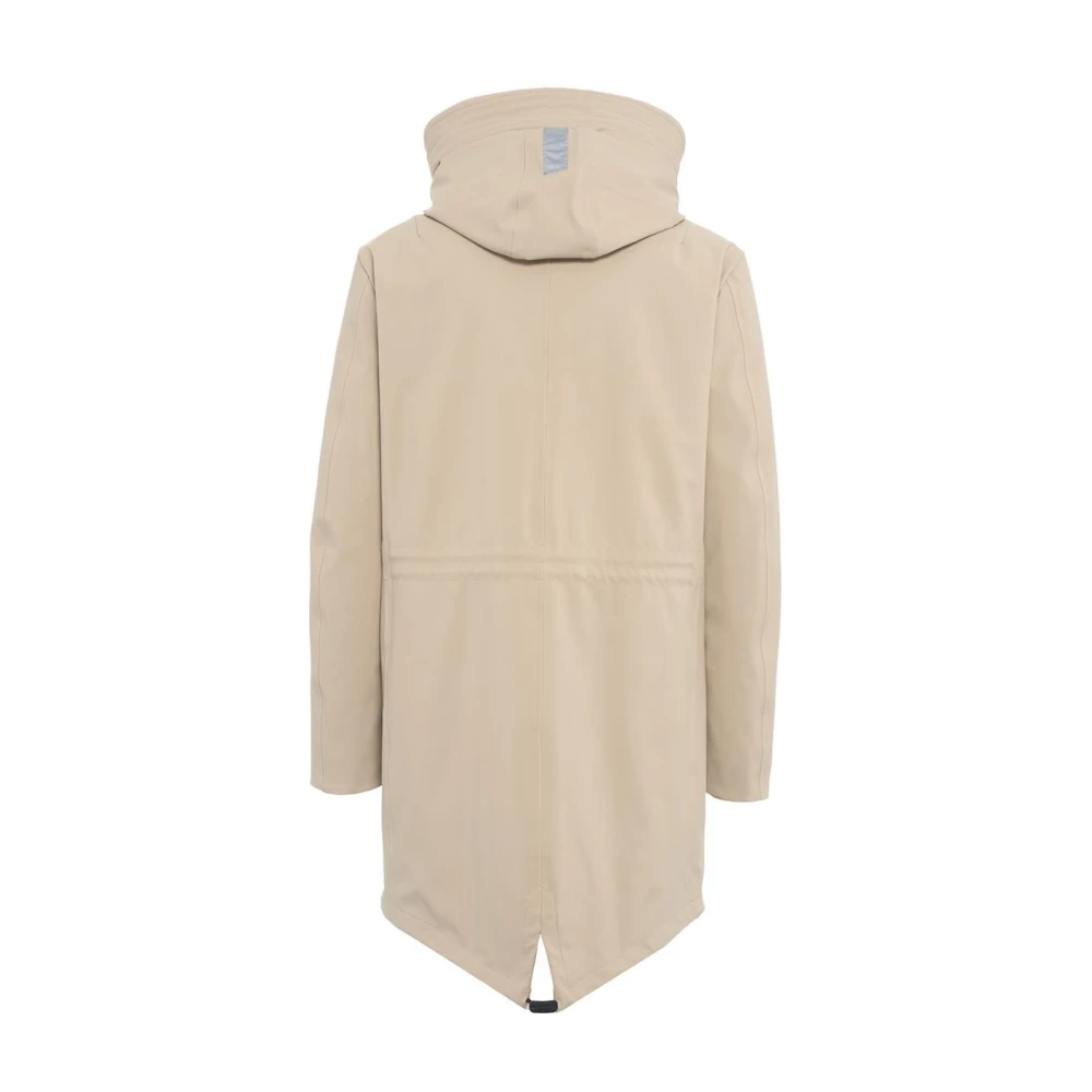 Peuterey Beige Parka Aw24 voor mannen Beige Heren