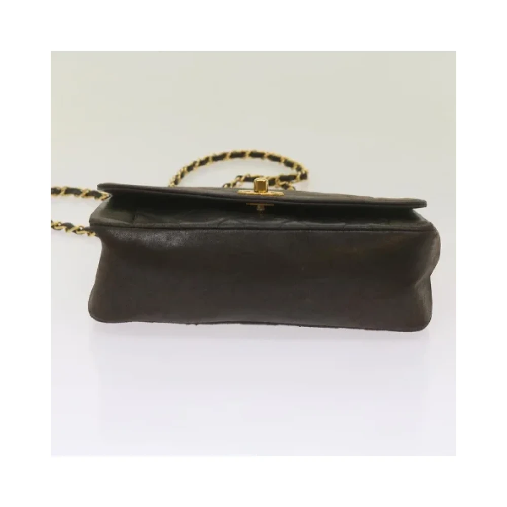Chanel Vintage Pre-owned Leather chanel-bags Black Dames
