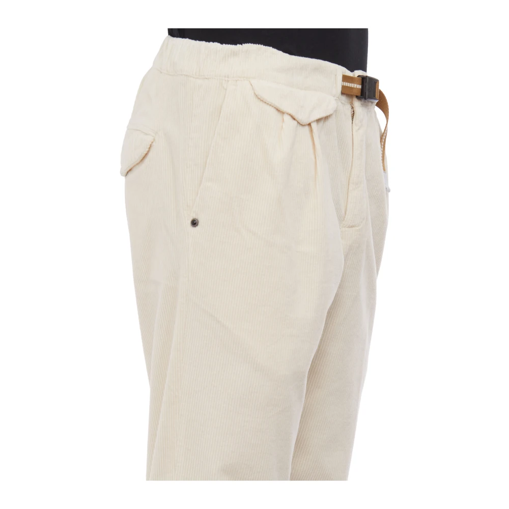 White Sand Ribfluwelen broek White Heren