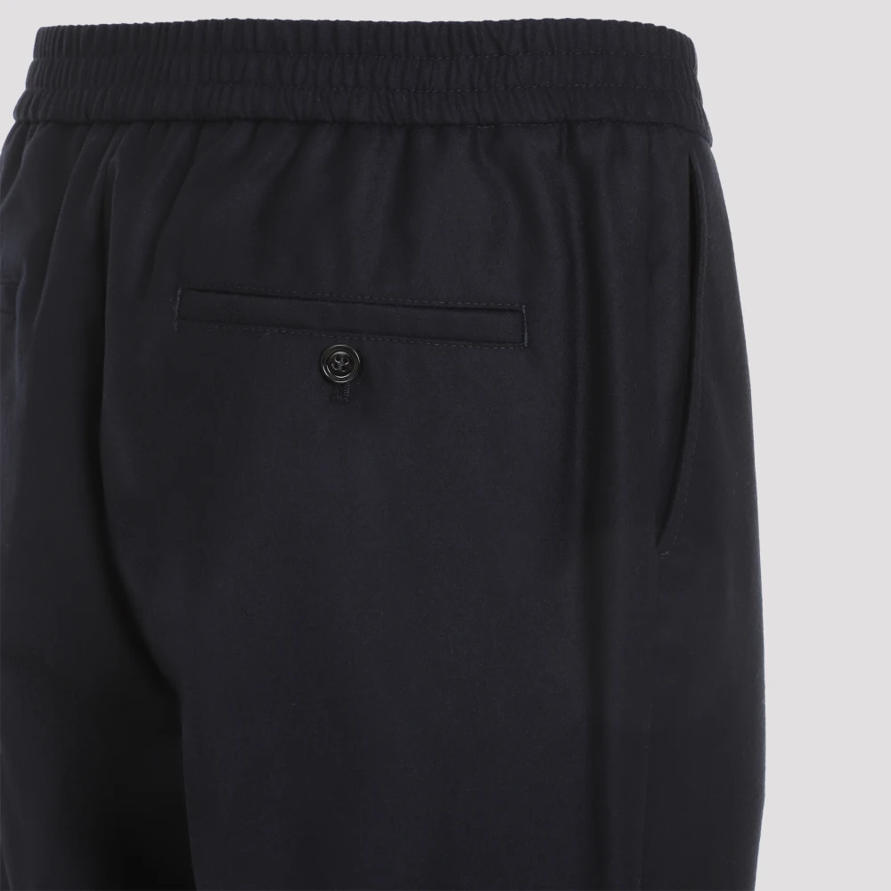 Ami Paris Blauwe Broek voor Mannen Aw24 Blue Heren