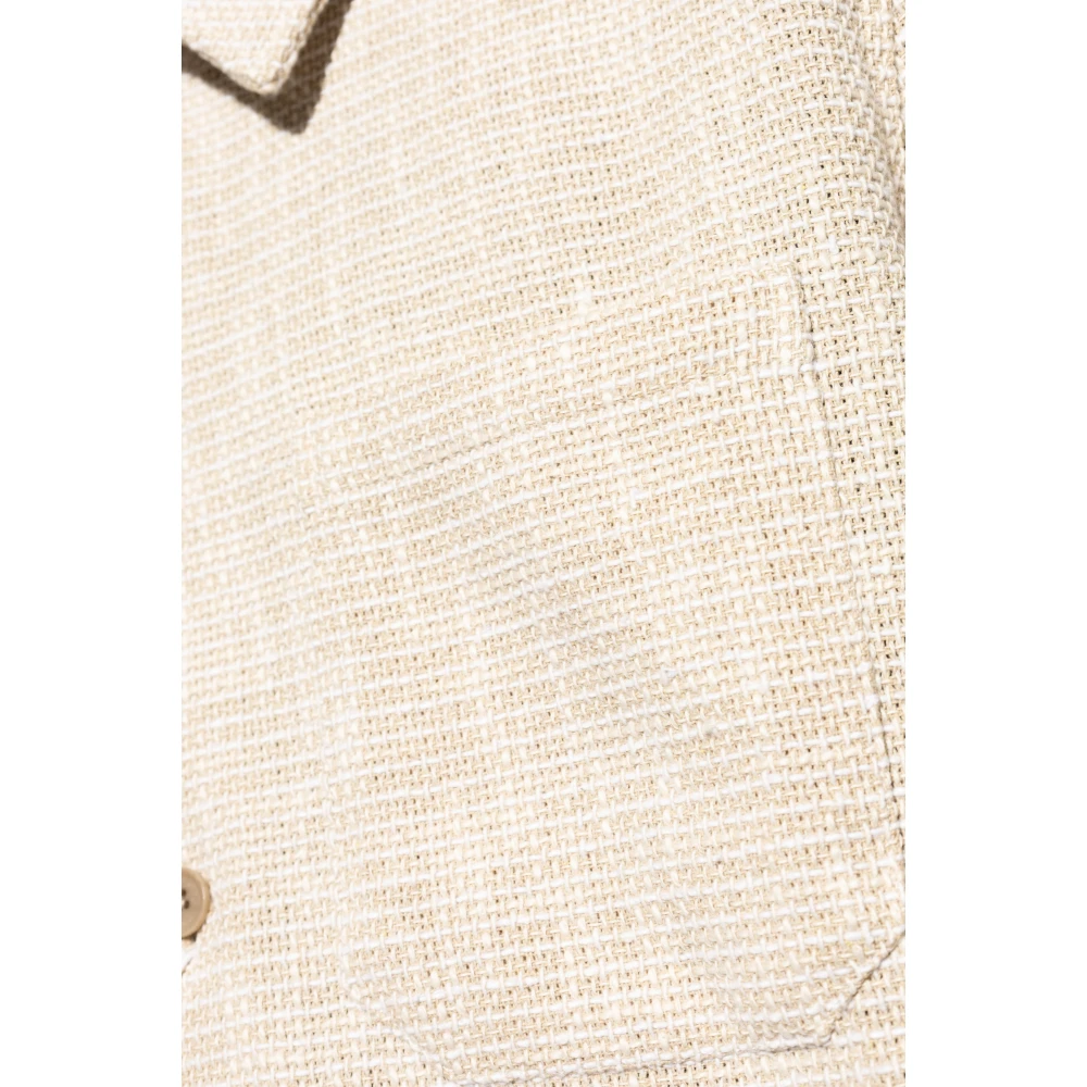 Samsøe Shirt Sataka Beige Heren