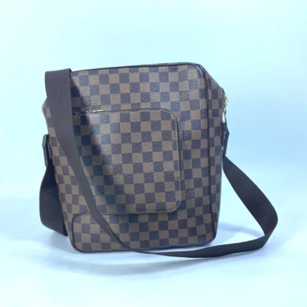 Louis Vuitton Vintage Pre-owned Fabric louis-vuitton-bags Brown Heren