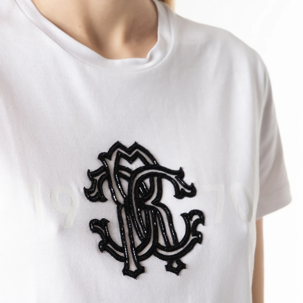 Roberto Cavalli T-shirt White Dames