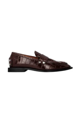 Studded Loafers