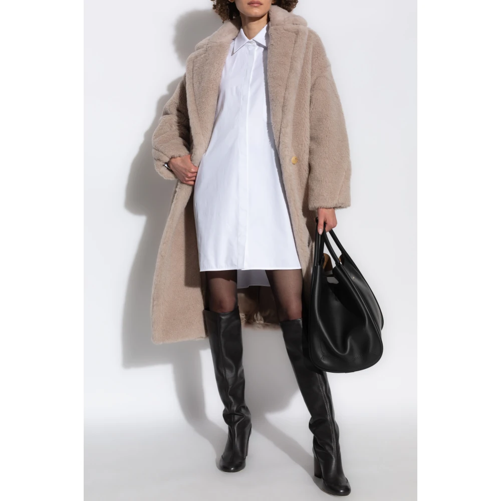 Max Mara Shirt met zak White Dames