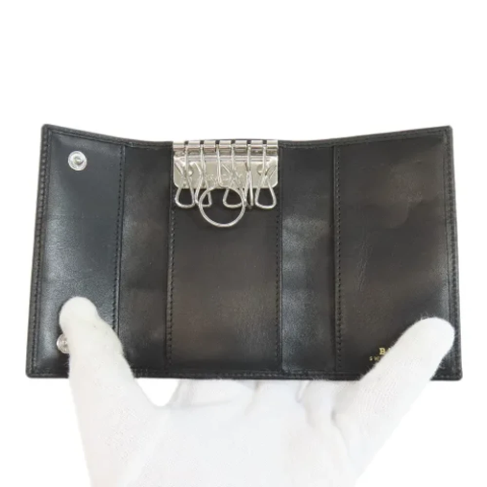 Bally Pre-owned Leather key-holders Black Dames
