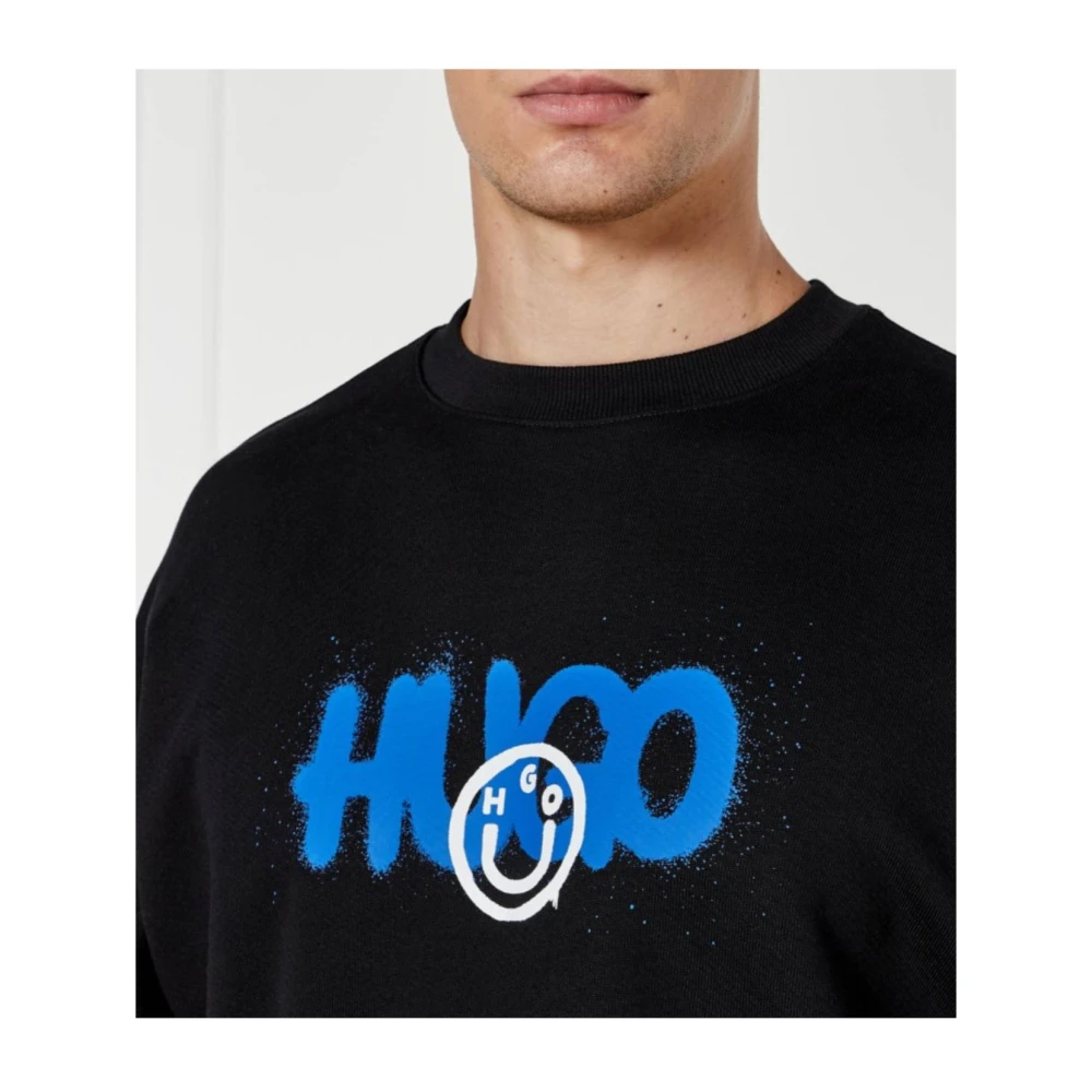 Hugo Boss Stijlvolle Heren Sweater Black Heren