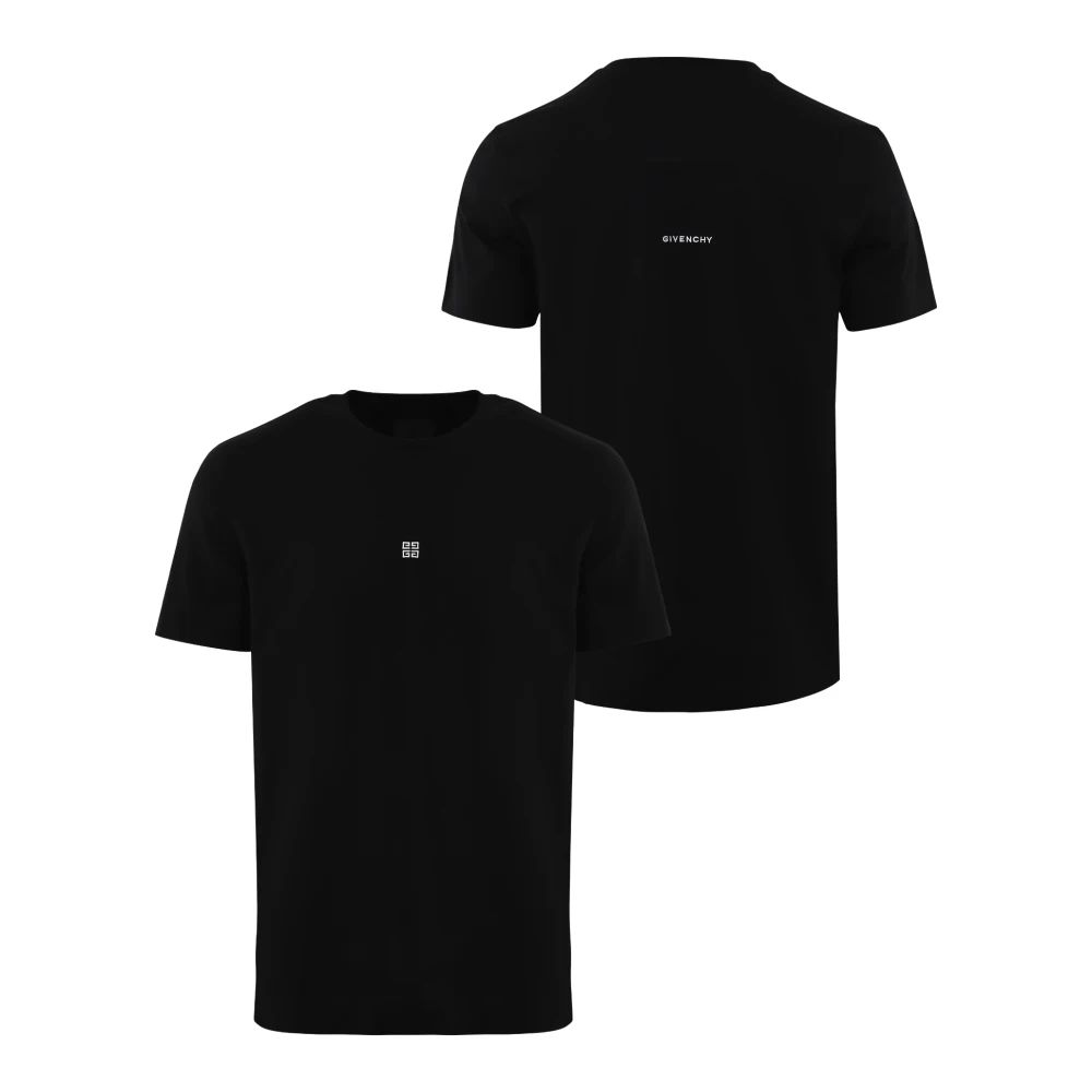 Givenchy Heren 4G Slimfit T-Shirt Zwart Black Heren