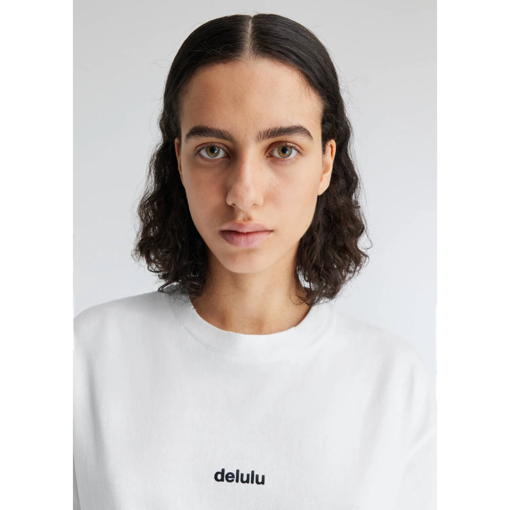 Axel Arigato Delulu Distressed T-Shirt White Dames