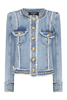 veste-en-jean-bleu-avec-chaines-et-perles
