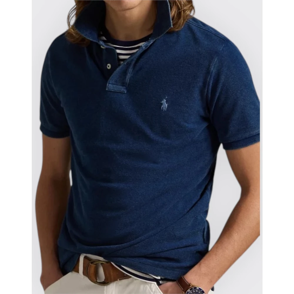 Polo Ralph Lauren Gebreide Polo Blue Heren